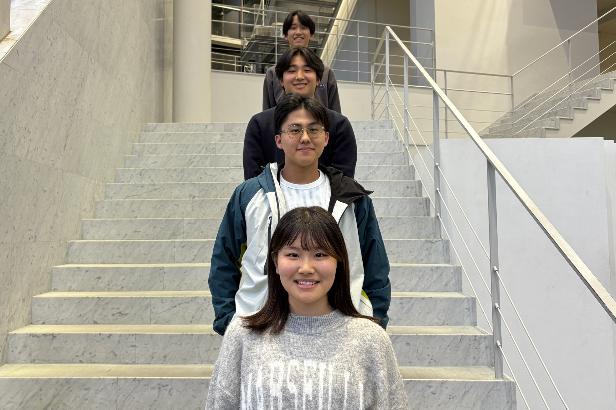 2025年度秋学期飯盛研究室1年生メンバー