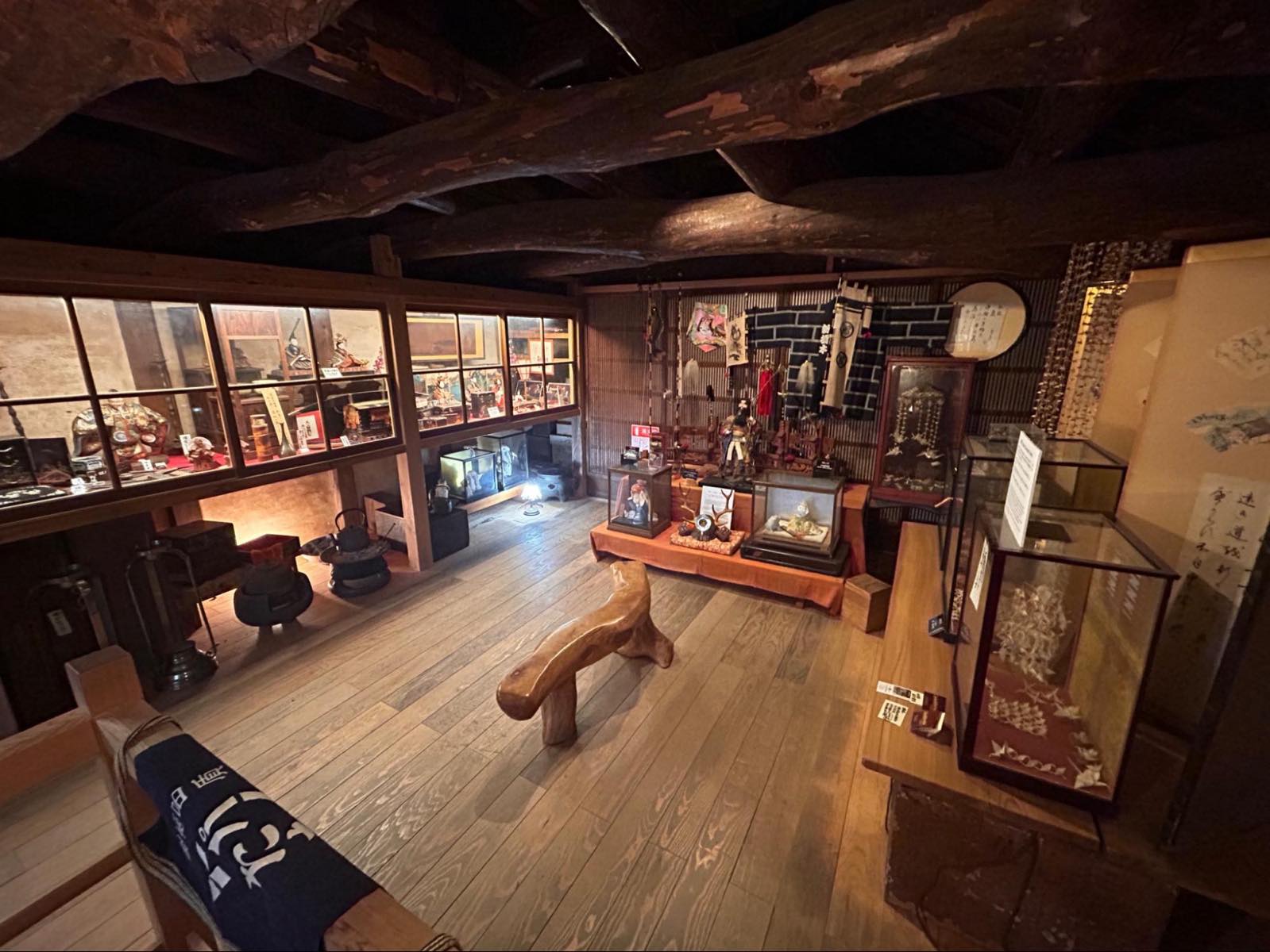 中村屋商店の3階の展示スペースの様子